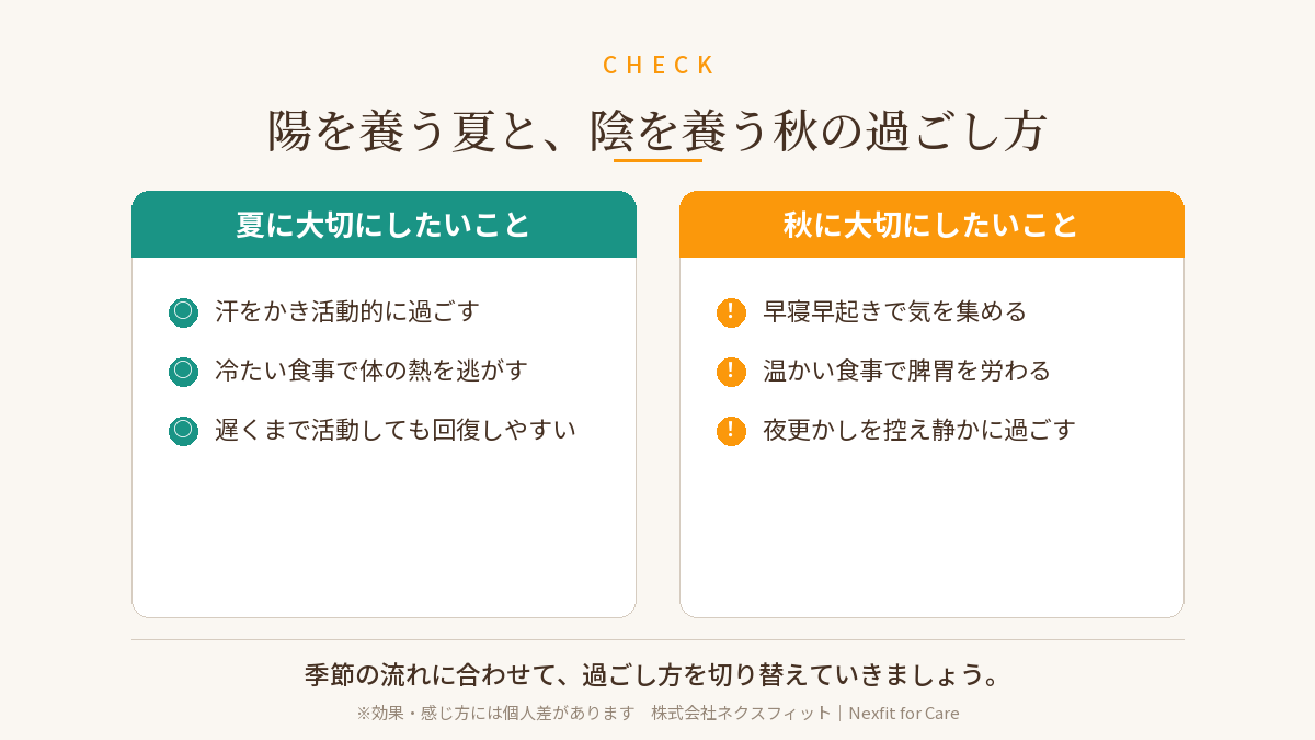 秋分に見直す、陰陽のバランス｜東洋医学が教える「収める」養生